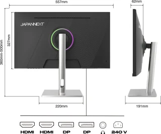 HSP Gaming Monitor 24,5" IPS FHD 320Hz
