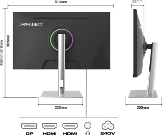 HSP Monitor Gaming 27" IPS FHD 200Hz