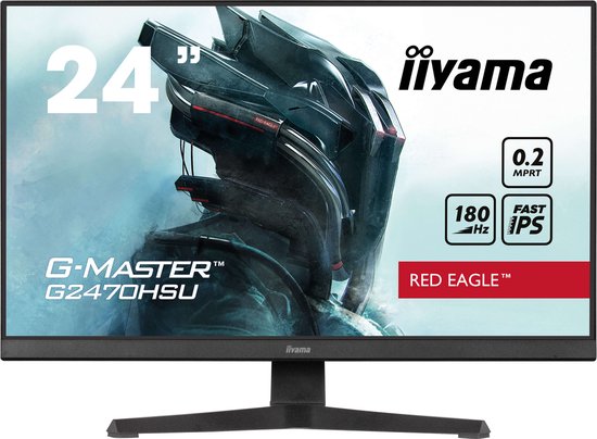 iiyama G-Master G2470HSU-B6 24 inch Full HD IPS Monitor