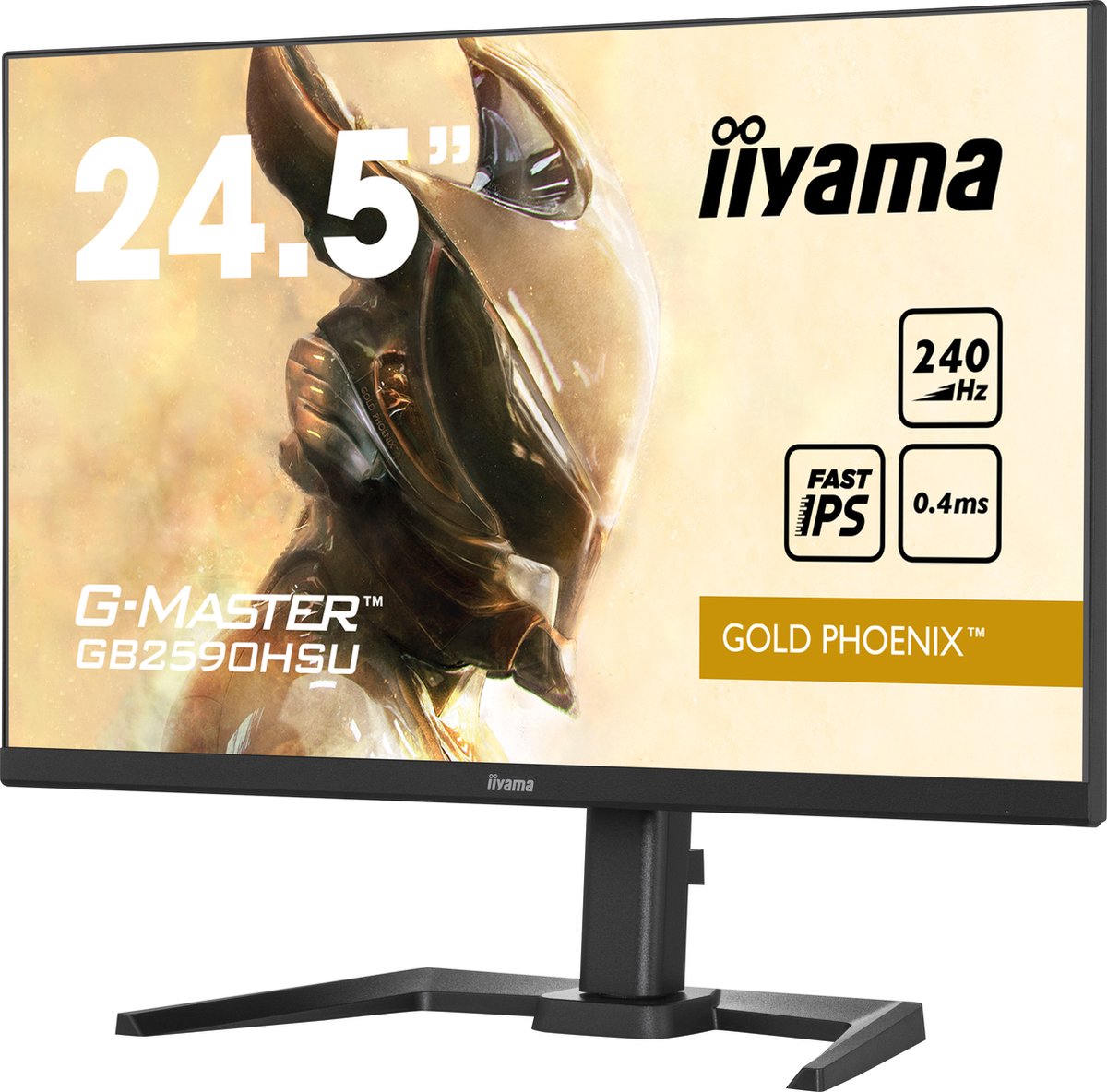 Wat vinden we goed aan de iiyama G-Master GB2590HSU-B5 Gold Phoenix 25" IPS Monitor