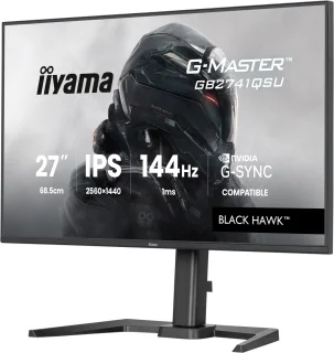 iiyama G-Master GB2741QSU-B1 Black Hawk Monitor
