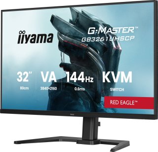 De iiyama G-Master GB3261UHSCP-B1 Red Eagle 32 inch monitor in één oogopslag