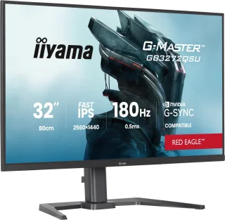 iiyama G-Master GB3272QSU-B1 Red Eagle - 32 inch Gamingmonitor