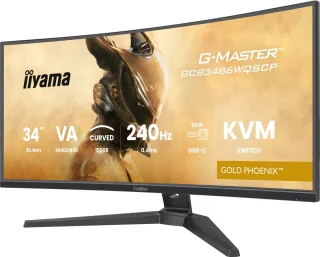 iiyama G-Master GB3486WQSCP-B1 Gold Phoenix Curved 34" WQHD