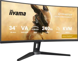 iiyama G-Master GB3486WQSCP-B1 Gold Phoenix Curved 34" WQHD