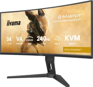 iiyama G-Master GB3486WQSCP-B1 Gold Phoenix Curved 34" WQHD