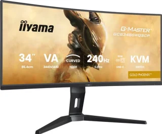 iiyama G-Master GB3486WQSCP-B1 Gold Phoenix Curved 34" WQHD