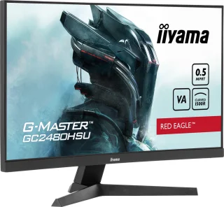 iiyama G-Master GC2480HSU-B1 Red Eagle 24" Curved Monitor