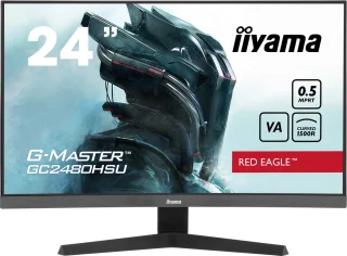 iiyama G-Master GC2480HSU-B1 Red Eagle 24" Curved Monitor