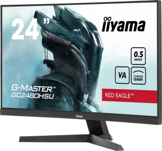iiyama G-Master GC2480HSU-B1 Red Eagle 24" Curved Monitor
