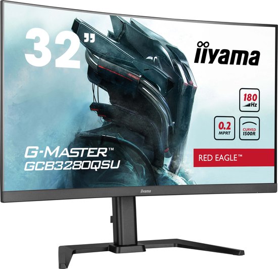 iiyama G-Master GCB3280QSU-B2 Red Eagle 32" Curved Monitor