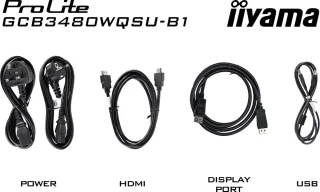 iiyama G-Master GCB3480WQSU-B1 Red Eagle 34 Inch Curved Monitor