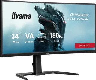 iiyama G-Master GCB3484WQSU-B1 Red Eagle 34 inch Curved Monitor