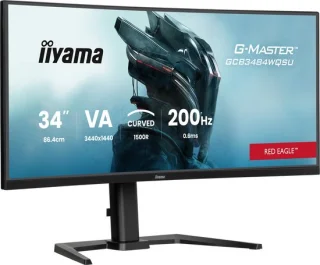 Iiyama G-Master GCB3484WQSU-B2 Red Eagle - 34 inch - WQHD - VA - 200Hz