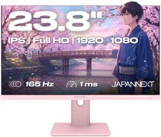 JAPANNEXT JN-I238F165-HSP-PK Gaming Monitor 23.8" Pastel Roze