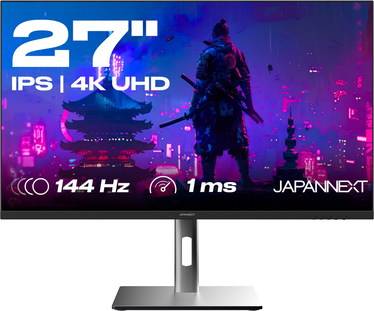 De JAPANNEXT JN-IPS27144UHDR-HSP 27 inch 4K UHD Gaming Monitor in één oogopslag