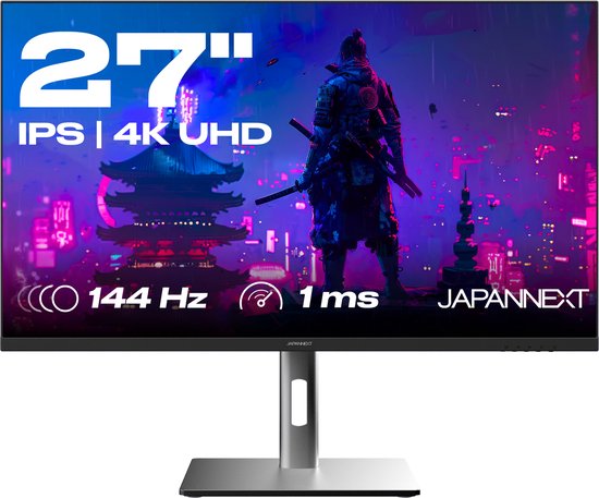 JAPANNEXT JN-IPS27144UHDR-HSP 27 inch 4K UHD Gaming Monitor review