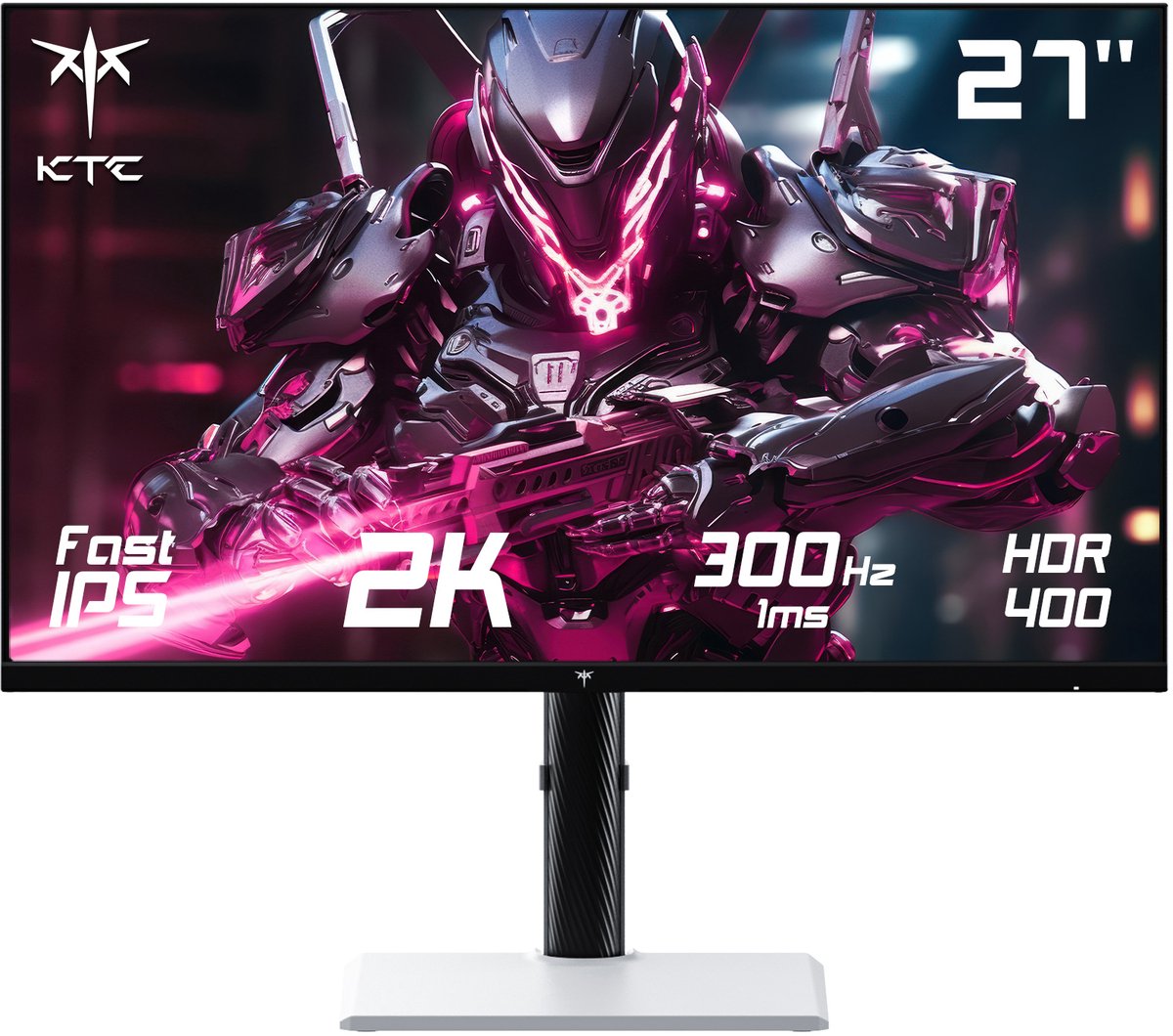 De KTC H27E6 27 inch QHD Gaming Monitor in één oogopslag
