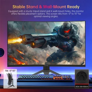 KTC H27S17 27" Curved Gaming Monitor