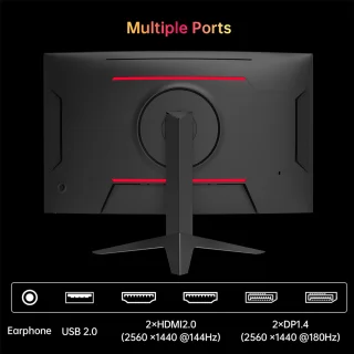 KTC H27S17 27" Curved Gaming Monitor
