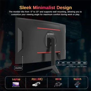 KTC H27S17 27" Curved Gaming Monitor