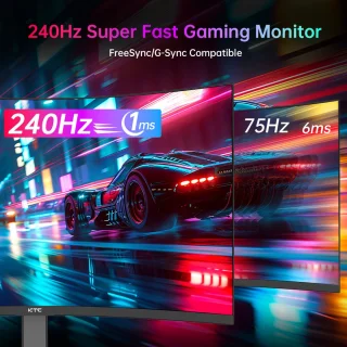 KTC H27S25E 27 Inch Gaming Monitor QHD 240Hz