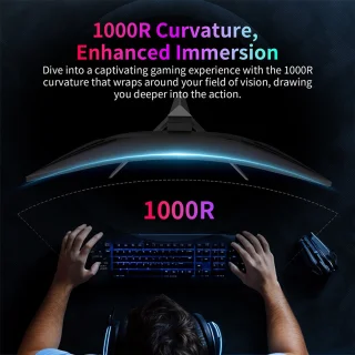 KTC H27S25E 27 Inch Gaming Monitor QHD 240Hz