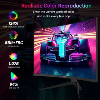 KTC H27S25E 27 Inch Gaming Monitor QHD 240Hz