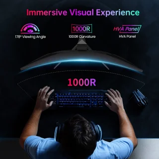 KTC H27S25E 27 Inch Gaming Monitor QHD 240Hz