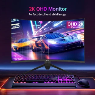 KTC H27S25E 27 Inch Gaming Monitor QHD 240Hz