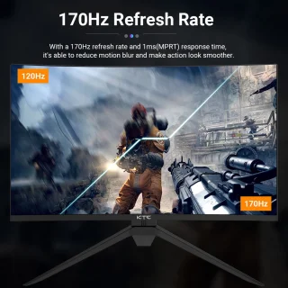 KTC H32S17 32 inch Curved Gaming Monitor QHD 180Hz