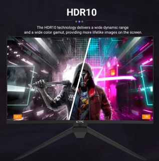 KTC H32S17 32 inch Curved Gaming Monitor QHD 180Hz