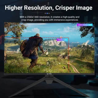 KTC H32S17 32 inch Curved Gaming Monitor QHD 180Hz