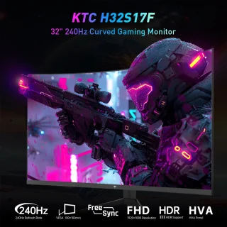 KTC H32S17F 32'' Curved Gaming Monitor