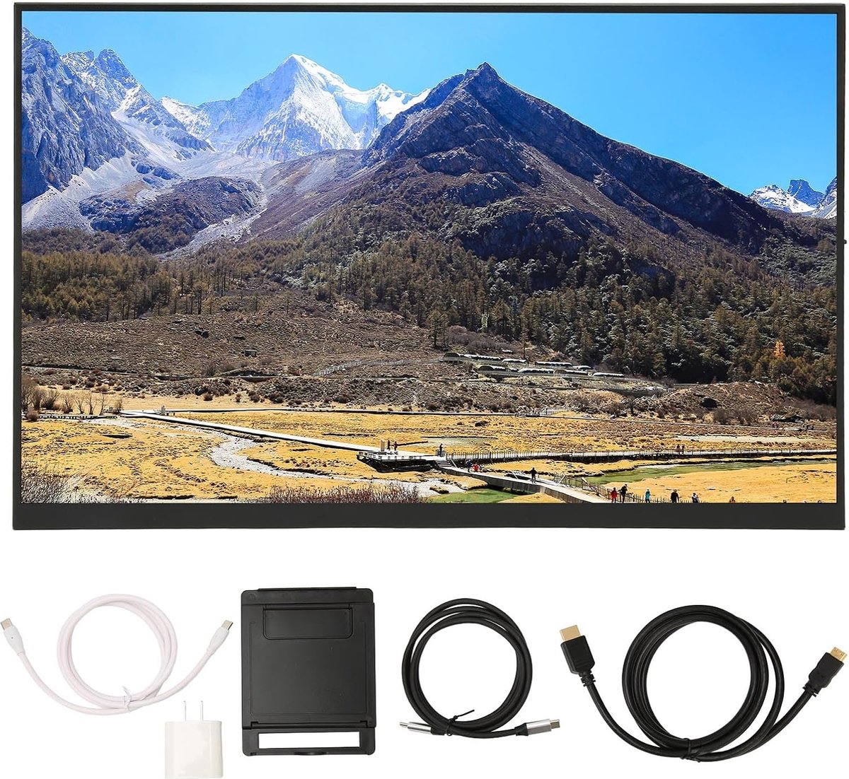 De Laptop Monitor 18 Inch 2.5K Portable Gaming in één oogopslag