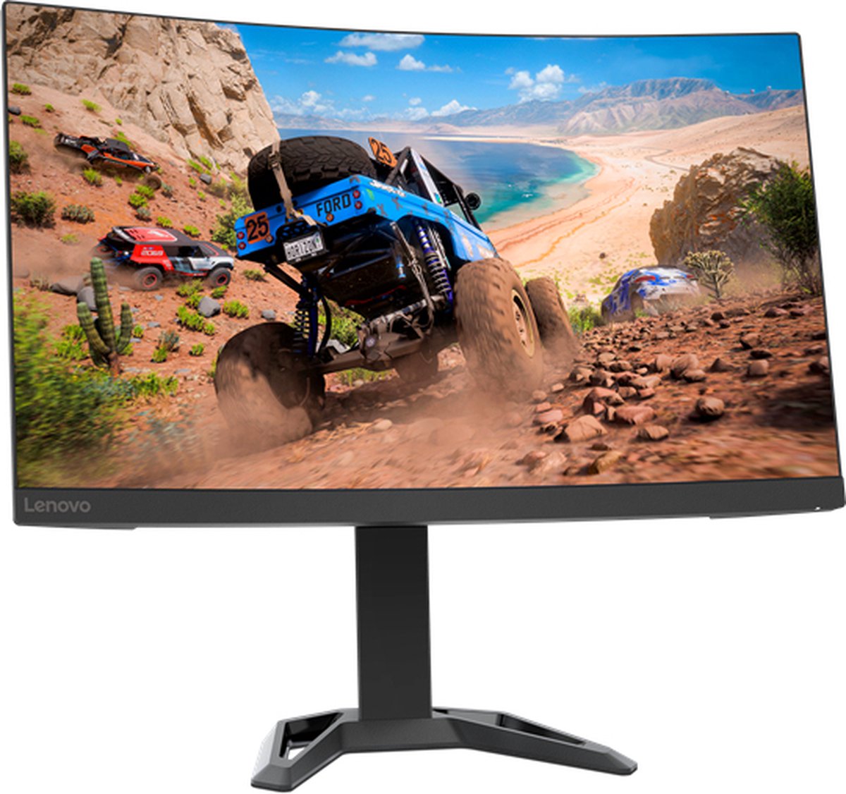 Lenovo G27qc-30 27" QHD Monitor Zwart