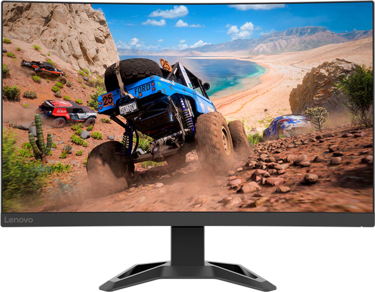 Lenovo G27qc-30 27" QHD Monitor Zwart