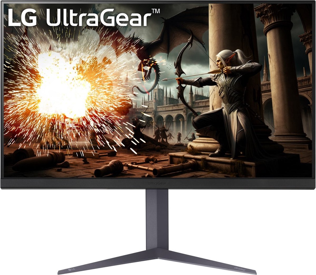 De LG 32GS75QX-B 31.5" Quad HD Monitor Zwart in één oogopslag