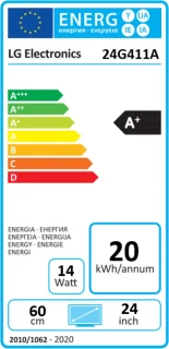 LG Ultragear 24G411A-B Gaming Monitor 24 inch