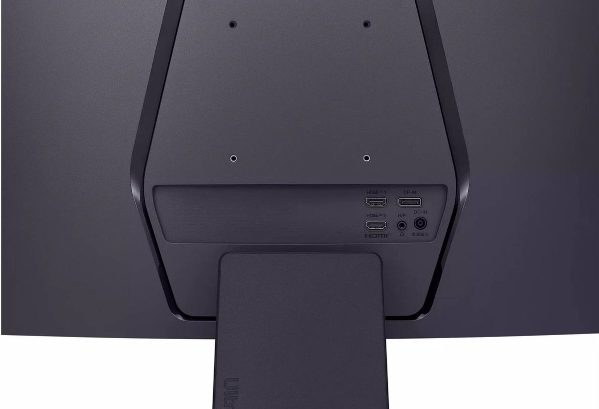 LG UltraGear 27GS60QC-B 27 inch QHD Curved Monitor