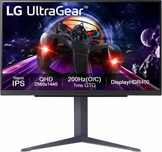 LG UltraGear 27GS85Q-B 27 inch QHD Gaming Monitor