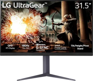 LG UltraGear 32GS75Q-B 32 inch QHD Gaming Monitor