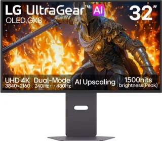 LG UltraGear 32GX870B-B 32 inch gaming monitor