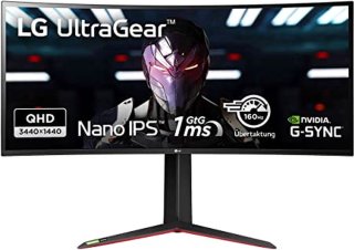 LG UltraGear 34GN850 34 Inch QHD Ultrawide Gaming Monitor