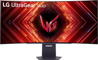 LG UltraGear 45GS95QE-B 45 inch 4K Curved Gaming Monitor