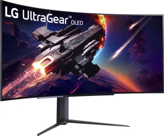 LG UltraGear OLED 45GR95QE-B Gaming Monitor