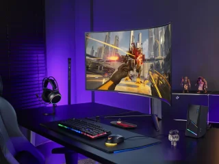 LG UltraGear OLED 45GR95QE-B Gaming Monitor