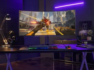 LG UltraGear OLED 45GR95QE-B Gaming Monitor