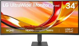 LG UltraWide 34U64XB-B WQHD VA-curvedmonitor 34 inch