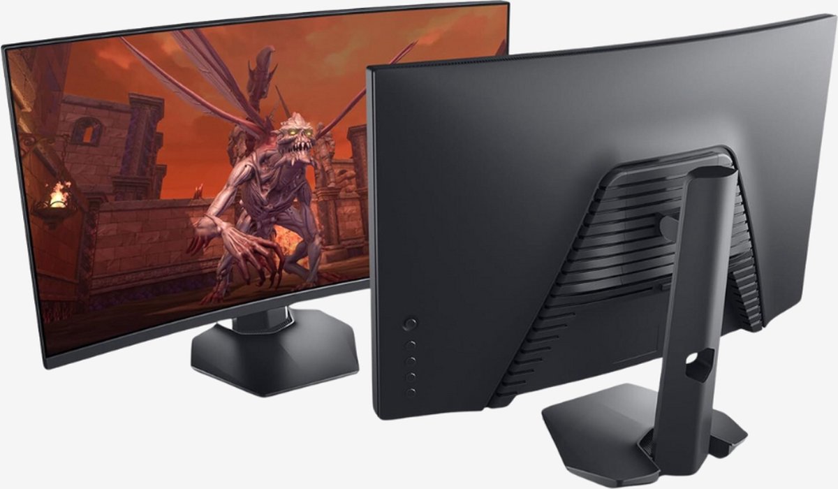 LifeStages 144Hz Gebogen Gaming Monitor 1500R VA 24 inch Zwart